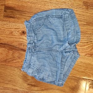 Old Navy Medium Blue Jean Shorts 12-18 Months
